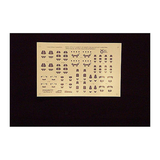 gold medal models 350 5d 1 350 gold medal navy jet canopy decals