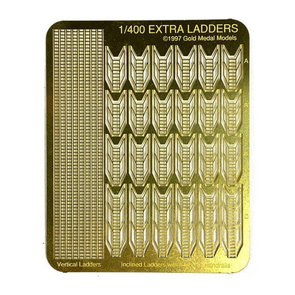 gold medal models 400 6 1 400 gold medal extra ladders photo etch set