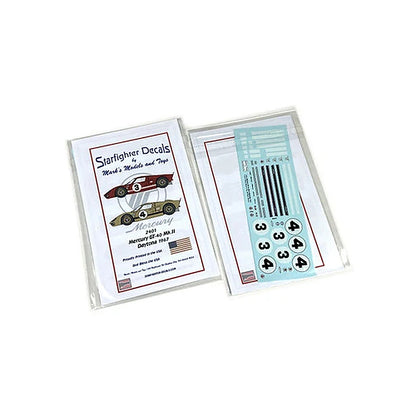 starfighter decals 2401 1 24 mercury gt 40 mk ii daytona 1967