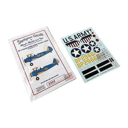 starfighter decals 3203 1 32 pt 17 kaydet stearman usaaf trainer
