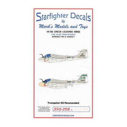 starfighter decals 350208 1 350 va 95 green lizzards hv 1980s