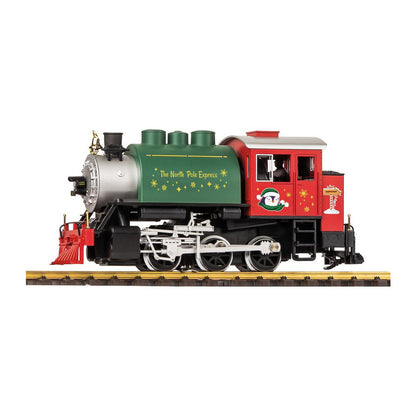 piko 38257 g scale north pole express 0 6 0t loco