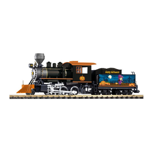 piko 38262 g scale halloween mini mogul w smoke analog sound
