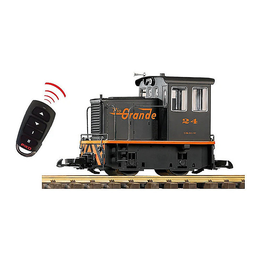 piko 38513 g scale d rgw 25 ton diesel 24 battery r c sound