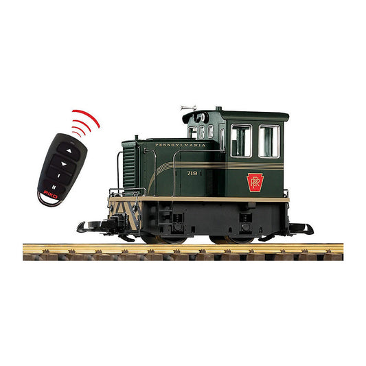 piko 38516 g scale prr 25 ton diesel brunswick battery r c sound