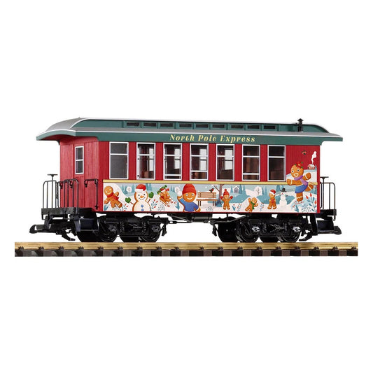 piko 38669 g scale north pole express coach car 1