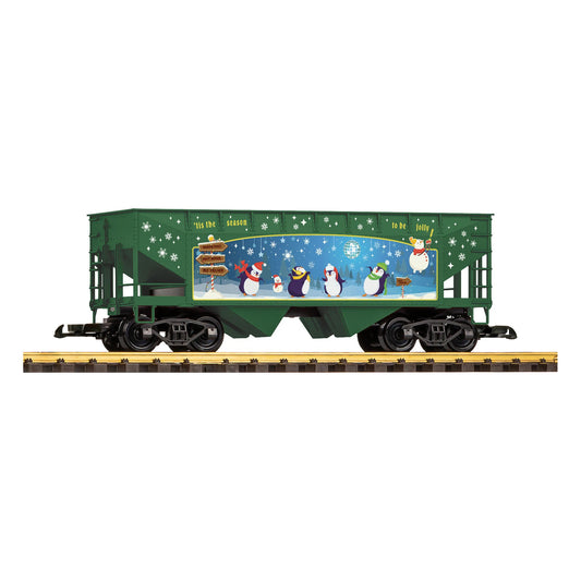 piko 38974 g scale north pole express hopper car