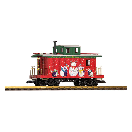 piko 38978 g scale north pole express caboose