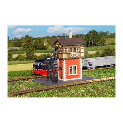 piko 65001 g scale moosbach switch tower kit