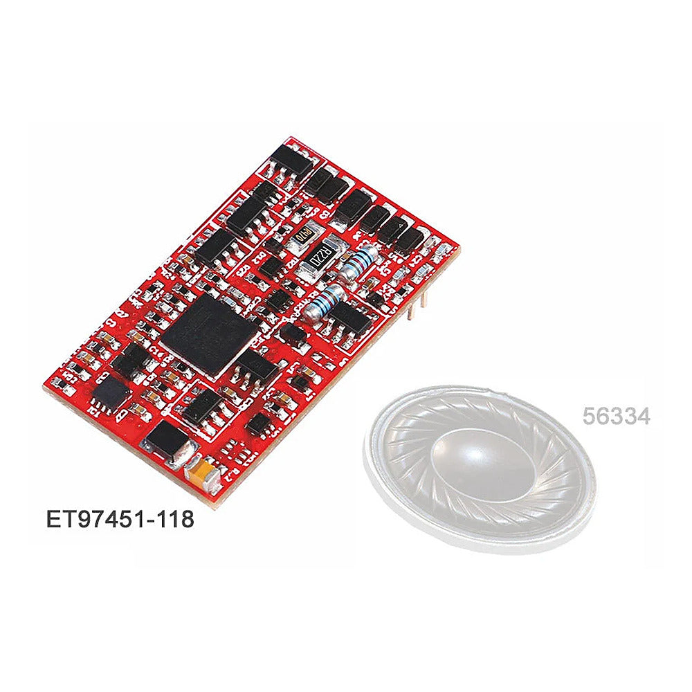 piko et97451 118 ho scale psd xp 5 1 us km sound decoder plux22