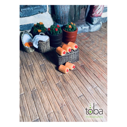 toba miniatures 1051 1 12 scale sausage rolls 5