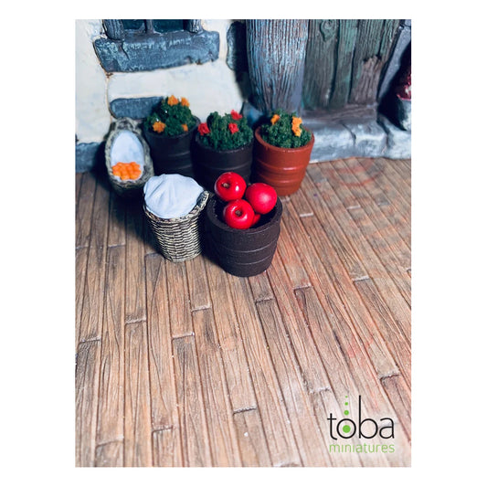 toba miniatures 1056 1 12 scale red apples 5
