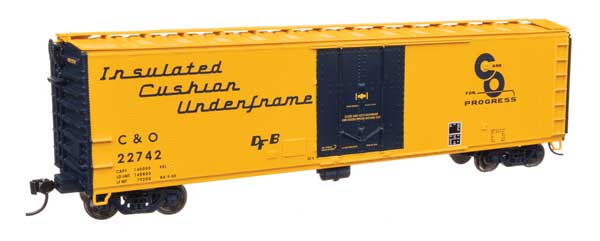 Walthers Mainline 2854 HO Scale 50' PC&F Insulated Boxcar - Ready to Run -- Ches