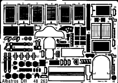 Eduard 48263 1/48 Albatros D III for EDU