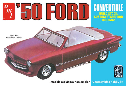 AMT Models 1413 1/25 1950 Ford Convertible