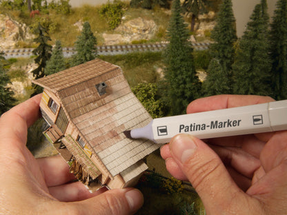 Noch 61158 All Scale Patina Weathering Markers, 6 Colors