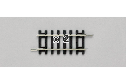 Piko 55208 HO Scale Adapter Track for Code 100 62mm, Pair