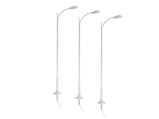 Lionel 6-2429240 O Gauge Single Light Extended Pole Light 3-Pack