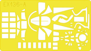 Eduard EX136 1/48 Mask B-24J for Monogram Canopy Mask Set