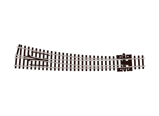 Peco SL-386 N Scale Code 80 Right-Hand Curved Turnout (36/18" Radius)