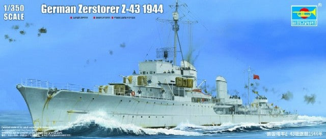 Trumpeter Scale Models 5323 1/350 German Zerstorer Z43 Destroyer 1944