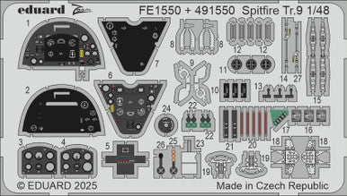 Eduard FE1550 1/48 Spitfire Tr.9 (Fe)