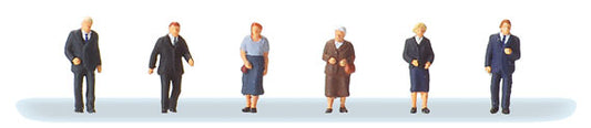 Preiser 79220 N Scale Churchgoers Figure Set (Set 1)