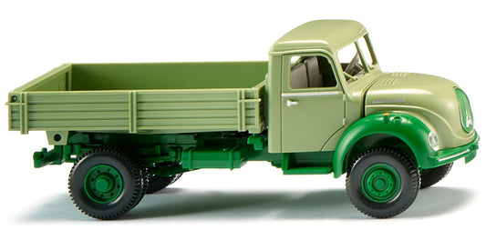 Wiking 042496 1/87 Scale Magirus Flatbed Dump Truck