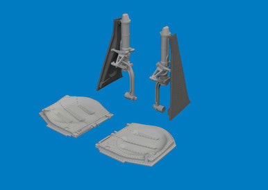Eduard 672446 1/72 P-51D Undercarriage Legs PRINT Brassin for ARMA