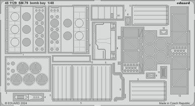 Eduard 481129 1/48 SM.79 Bomb Bay Photo Etched Set