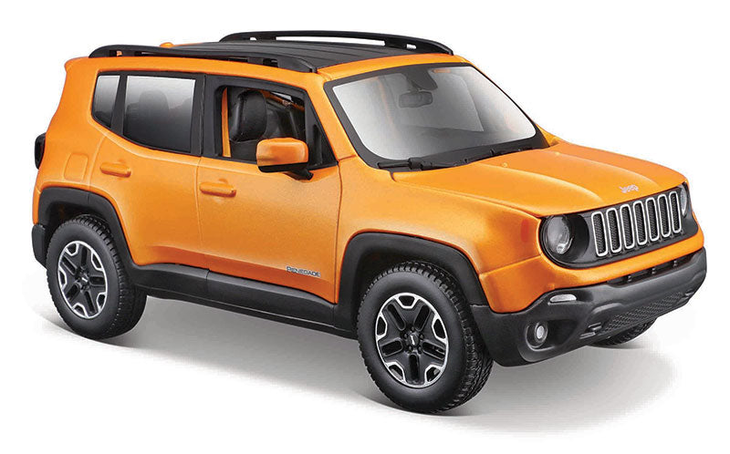 Maisto 31282ORG 1/24 2017 Jeep Renegade (Metallic Orange)