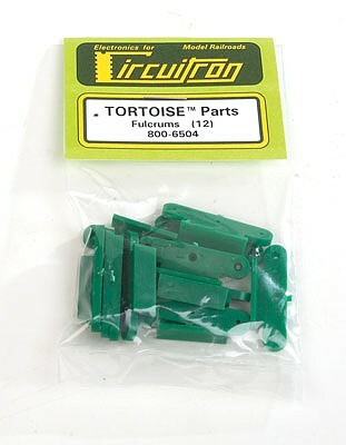 Circuitron 6504 All Scale Tortoise(TM) Switch Machine Parts -- Fulcrums (12)