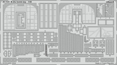 Eduard 481141 1/48 B-24J Bomb Bay for HOBBY BOSS