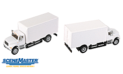 Walthers SceneMaster 949-11290 HO Intl 4900 Single-Axle Box Van White