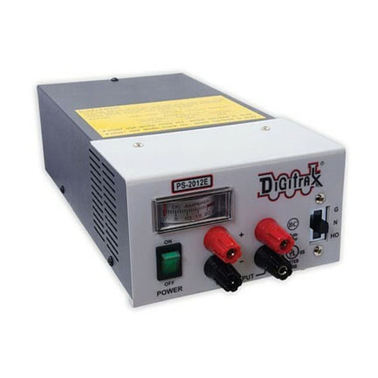 Digitrax PS2012E All Scale PS2012E 20-Amp Power Supply -- 13.8 - 23.0 Volts DC