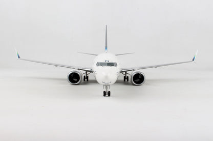 SkyMarks Supreme SKR8278 Alaska 737Max9 1/100 W/Wood Stand & Gear
