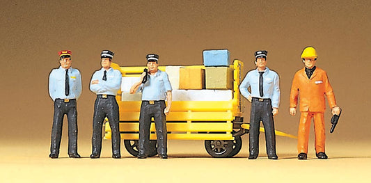 Preiser 10372 HO Scale RhB Railway Personnel Figure Set