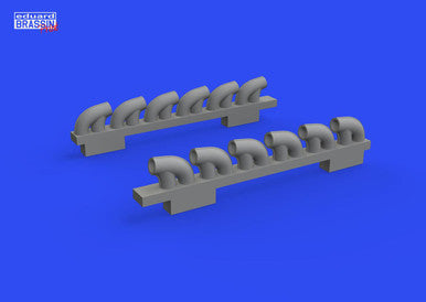 Eduard 672305 1/72 P-39Q Exhaust Stacks PRINT for ARMA HOBBY