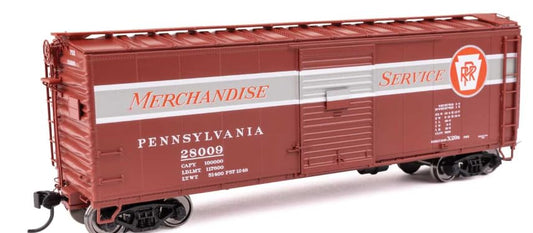 Walthers Proto 920-102318 HO Scale 40' X29B Boxcar - Ready to Run - Pennsylvania Railroad #29901 (Merchandise Service, As Built)