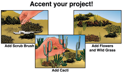 Woodland Scenics SP4124 All Scale Desert Plants
