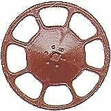Kadee 2035 HO Scale Modern Brake Wheels pkg(8) -- Red Oxide