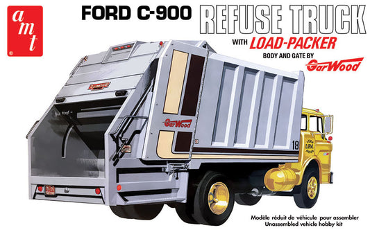 AMT 1247 1/25 Ford C-900 Gar Wood Garbage Truck Kit