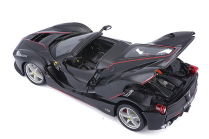 Bburago 26022BK 1/24 Ferrari LaFerrari Aperta F70, Black
