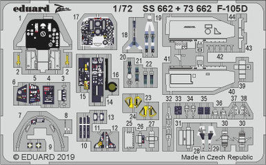 Eduard SS662 1/72 F-105D 1/72
