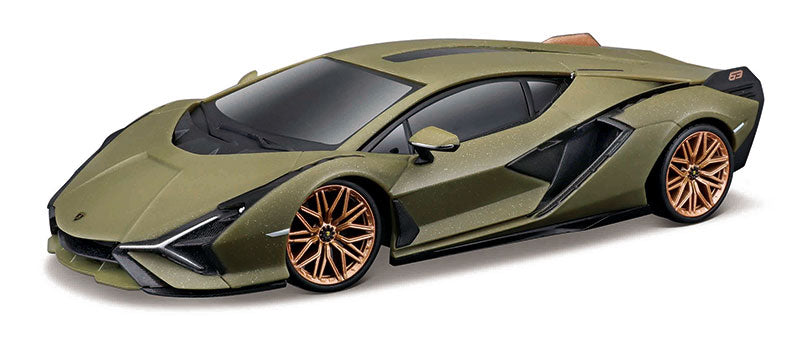 Maisto 82338GR 1/24 Scale R/C Lamborghini Sian Fkp 37In Green
