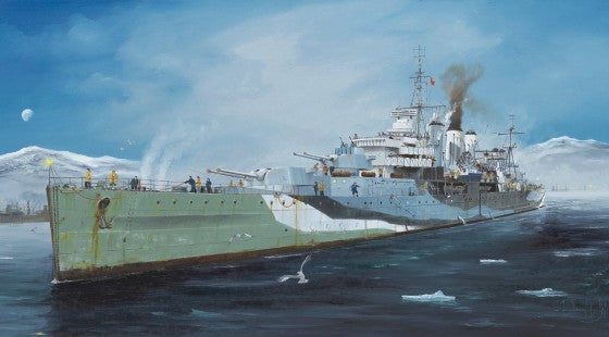 Trumpeter Scale Models 5352 1/350 HMS Kent British Heavy Cruiser