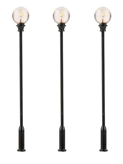 Faller 180104 HO LED Park Lights, Ball Lamp, Cold White (3)
