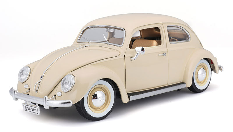Bburago 12029CR 1/18 1955 VW Kafer Beetle Classic Diecast Car