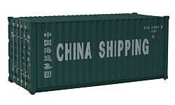 Walthers SceneMaster 949-8056 HO 20' Container China Shipping