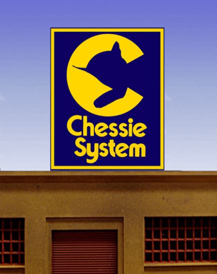Miller Engineering 882751 O/HO Scale Chessie System Billboard